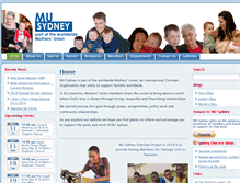Tablet Screenshot of musydney.org.au